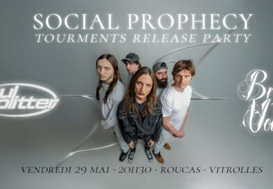 SOCIAL PROPHECY annonce la release party de son album Tourments, le 29 mai 2026 à Vitrolles - Under a metal Sun