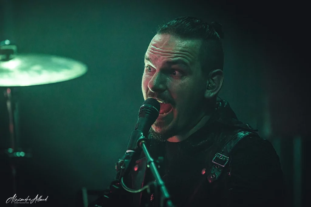 Sylvain, batteur de Blind Wisdom - Under a Metal Sun