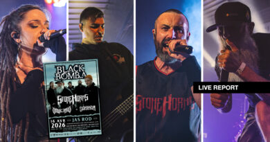 Live Report : concert de Sangham, Dissociated, Stone Horns et Black Bomb A au Jas'Rod le 16 avril 2026