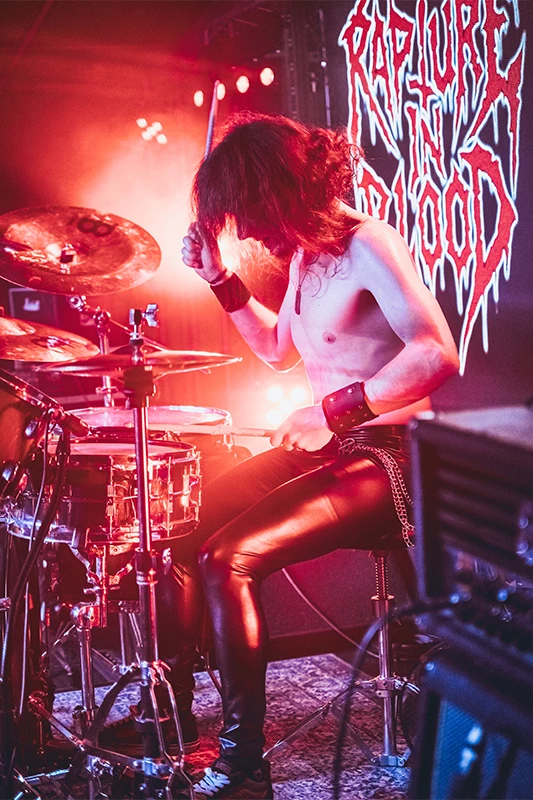 Rapture in Blood au Cherrydon pour sa release party - Photos : Karine PERET