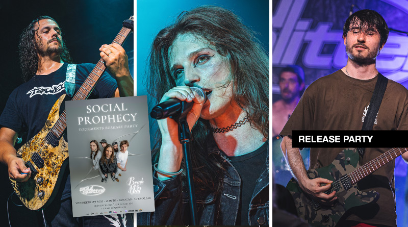 Live report de la release party de l'album "Tourments" de SOCIAL PROPHECY - © Under a Metal Sun