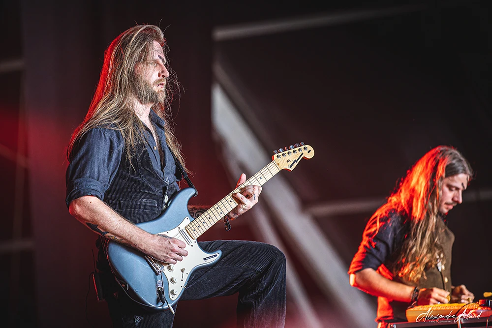 Perchta sur la scène de la Temple Hellfest 2026 - Under a Metal Sun