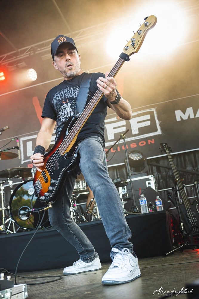 Aphasis sur la scène du Hellfest le Off en 2026 - © Under a Metal Sun