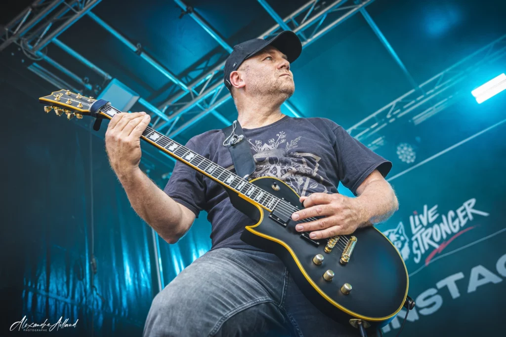 Aphasis sur la scène du Hellfest le Off en 2026 - © Under a Metal Sun