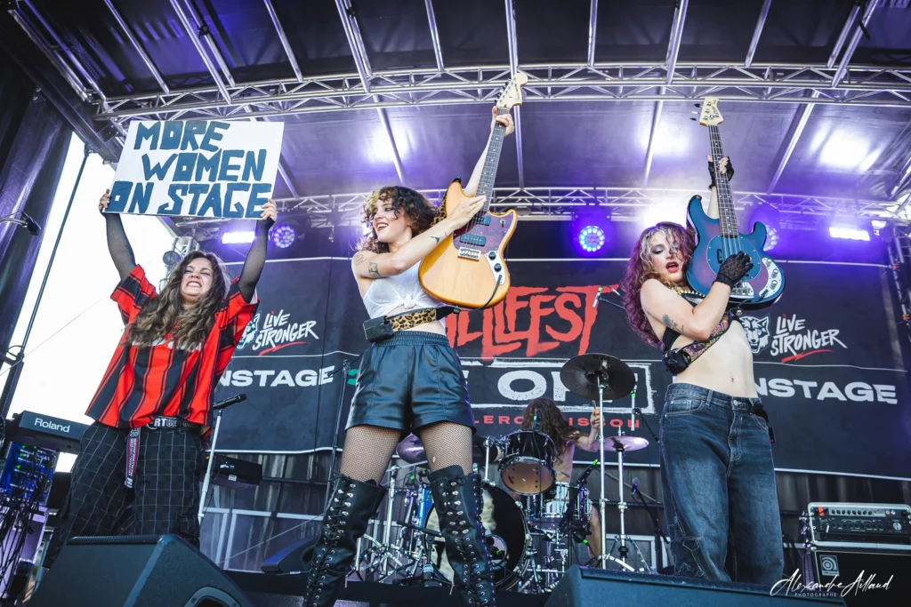 Darkrose au Hellfest le Off 2026 - © Under a Metal Sun