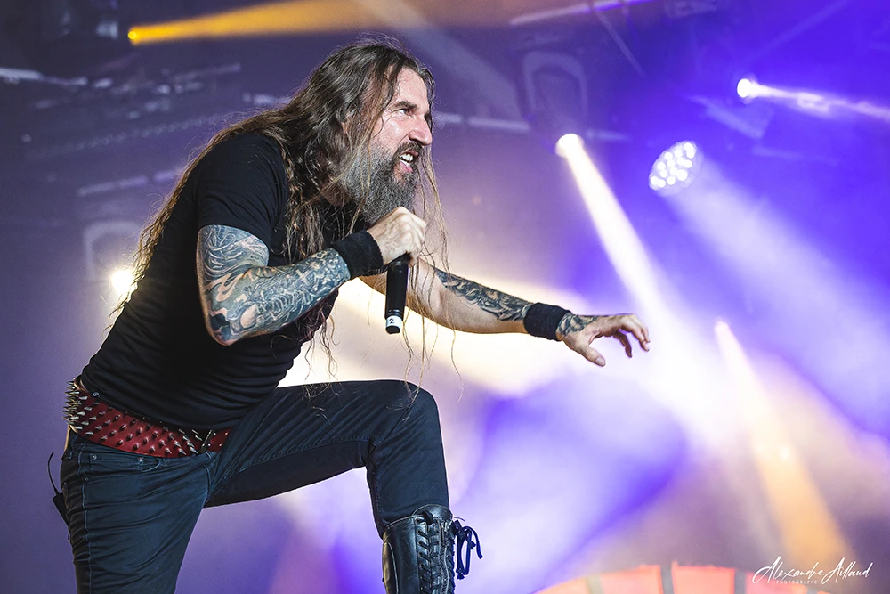 Esteban, le chanteur d'IMPUREZA au Hellfest 2026 - Under a Metal Sun