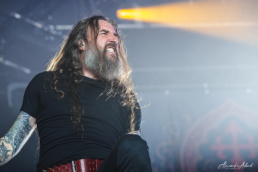 Esteban, le chanteur d'IMPUREZA au Hellfest 2026 - Under a Metal Sun