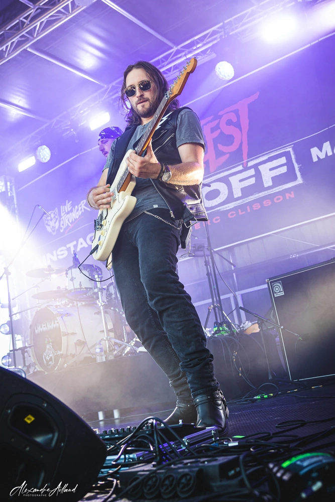 LoveDrive, tribute Scorpions, au Hellfest le Off 2026 - © Under a Metal Sun