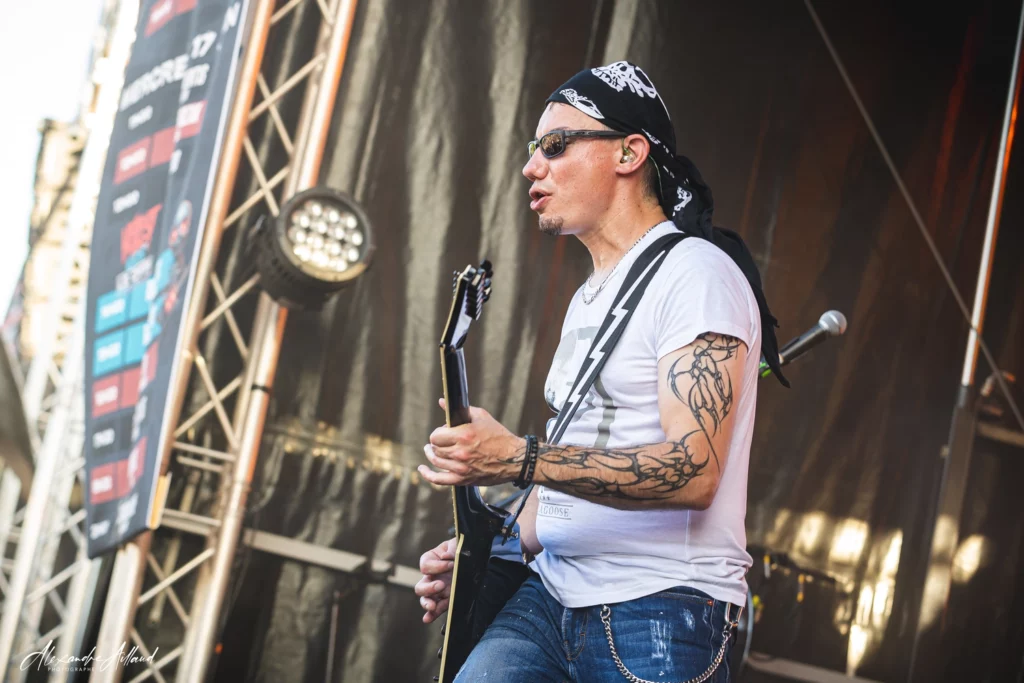 LoveDrive, tribute Scorpions, au Hellfest le Off 2026 - © Under a Metal Sun