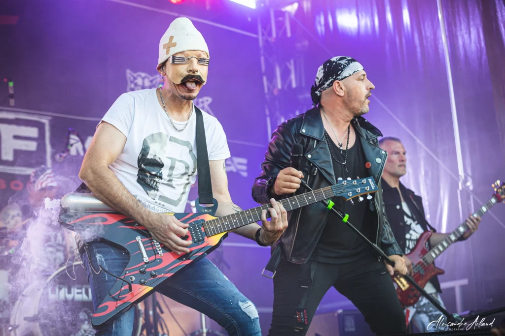 LoveDrive, tribute Scorpions, au Hellfest le Off 2026 - © Under a Metal Sun