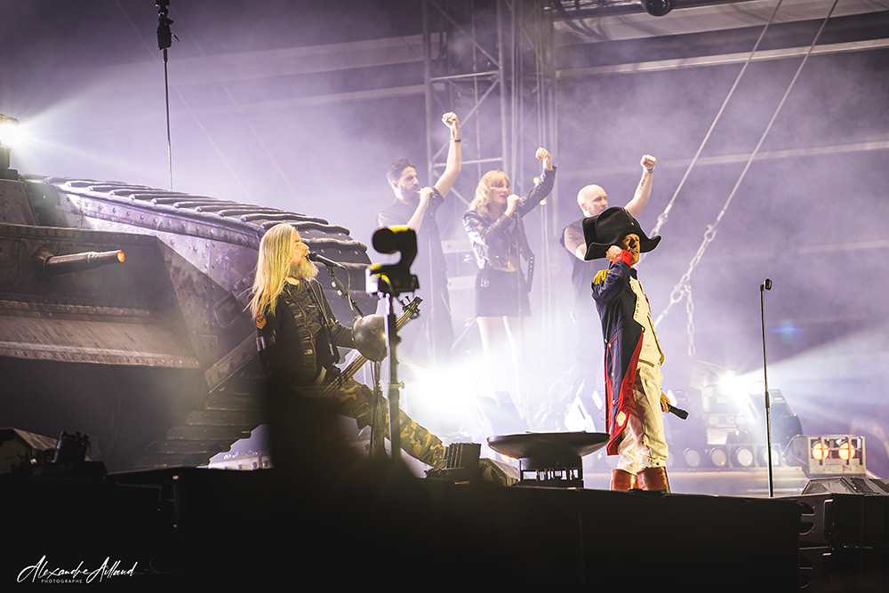 Le morceau "I, Emperor" de SABATON au Hellfest 2026 - © Under a Metal Sun