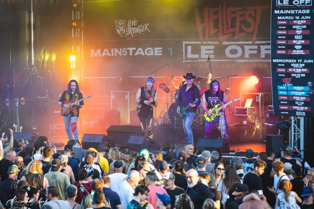 Slip Panther au Hellfest le Off 2026 - © Under a Metal Sun