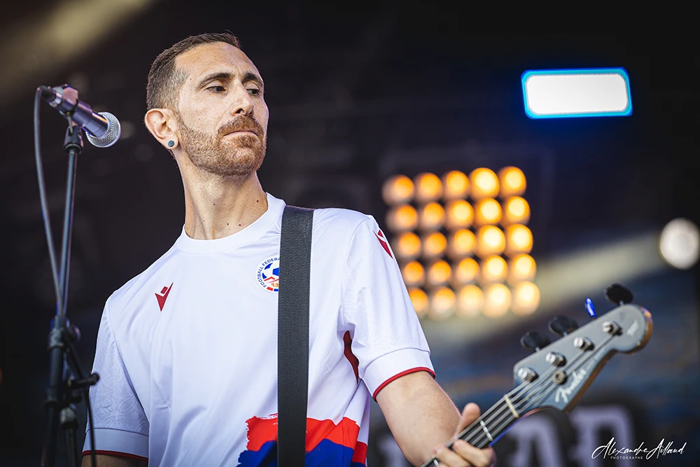 Yvan, bassiste de Wake the dead au Hellfest - Under a Metal Sun