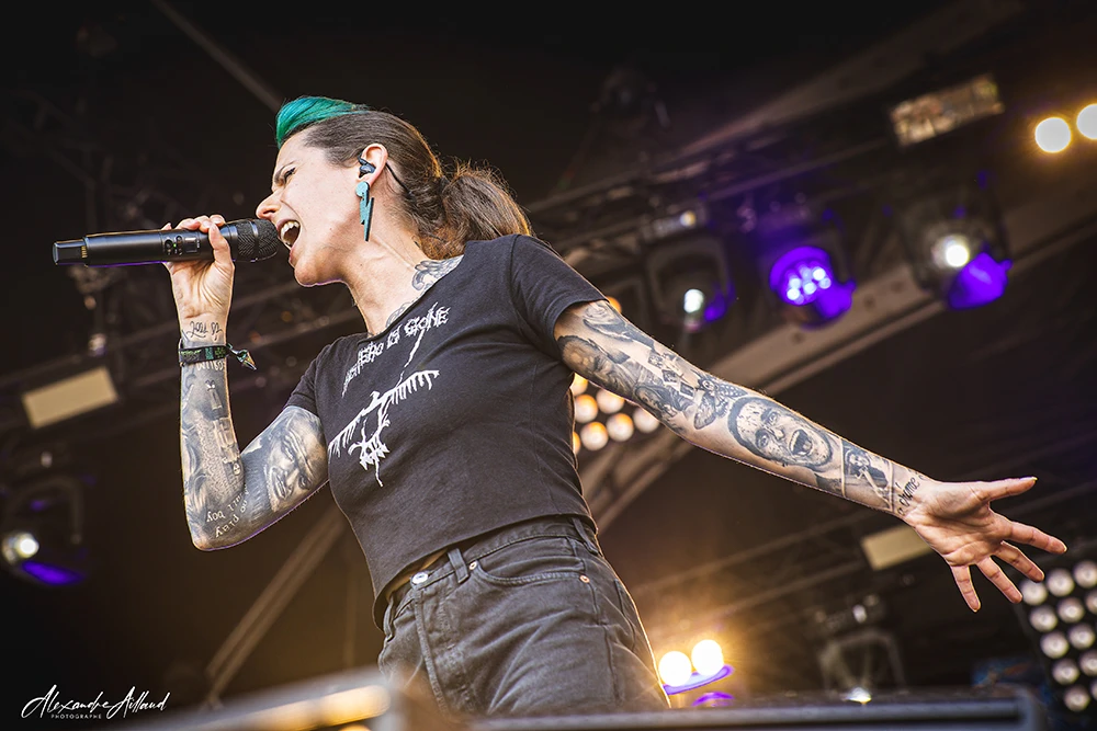 Wake the Dead sur la Warzone au Hellfest 2026 - © Under a Metal Sun