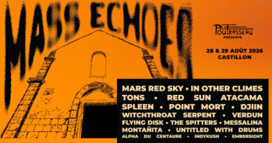 Mass Echoes 3eme édition, les 28 et 29 août 2026 au Co de Castillon - Under a Metal Sun