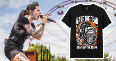 WAKE THE DEAD s’engage aux côtés de SAVAGE LANDS avec un t-shirt solidaire - Under a Metal Sun
