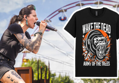 WAKE THE DEAD s’engage aux côtés de SAVAGE LANDS avec un t-shirt solidaire - Under a Metal Sun