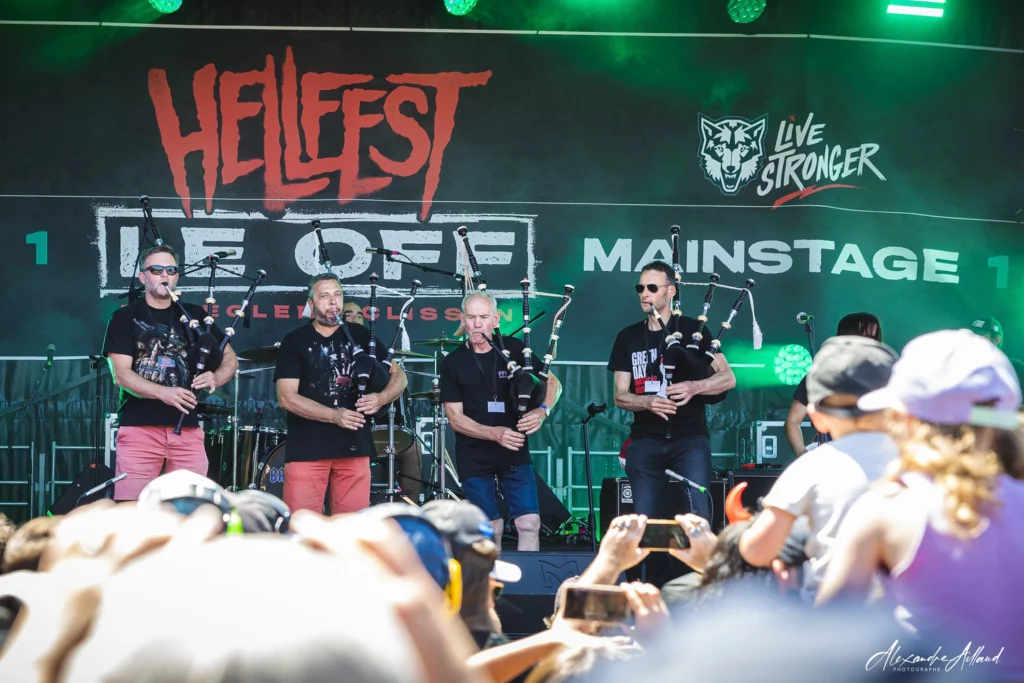 Ballbreaker au Hellfest le Off Kids - © Under a Metal Sun