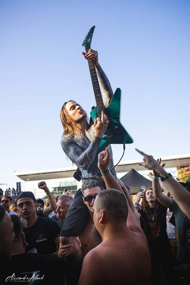 Cowboys from Jam, tribute Pantera, au Hellfest le Off 2026 - © Under a Metal Sun