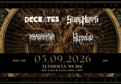 Deceates, Stone Horns, PerMomentum et Hippolyte en concert le 5 Septembre à l'Altherax - Under a Metal Sun