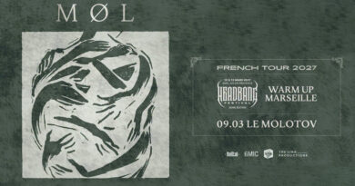 MØL en concert à Marseille pour le Warm Up Headbang Festival