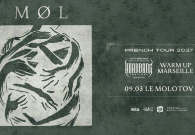 MØL en concert à Marseille pour le Warm Up Headbang Festival