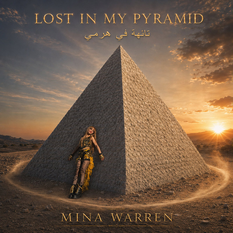 "Lost in my pyramid", le nouveau single de Mina Warren - Under a Metal Sun