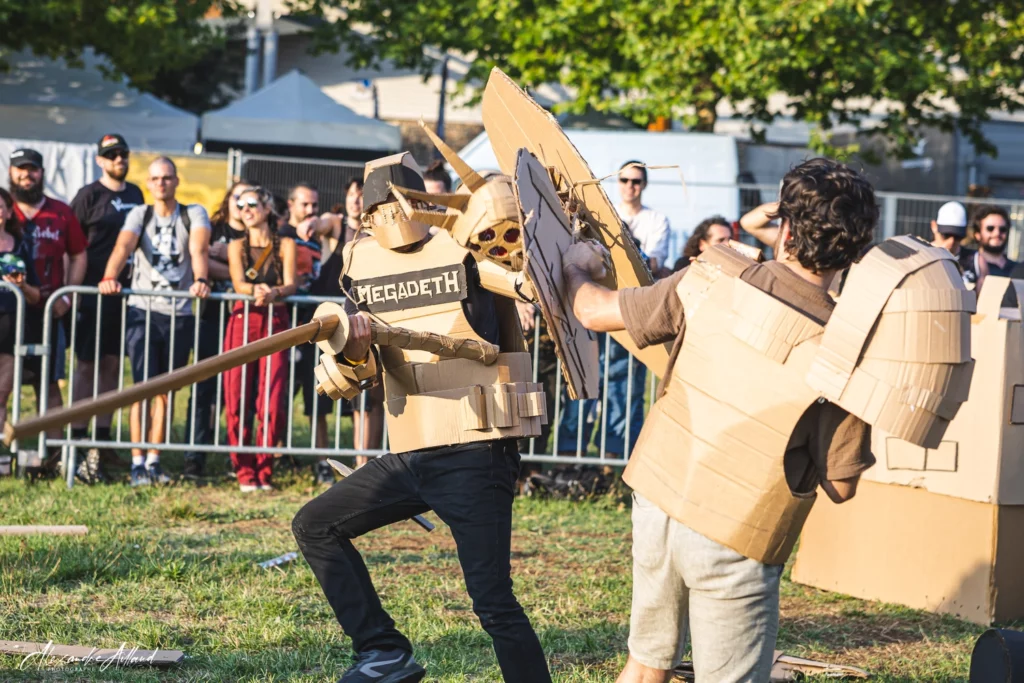 Les Cartonnades au Volcanic Fest - Under a Metal Sun