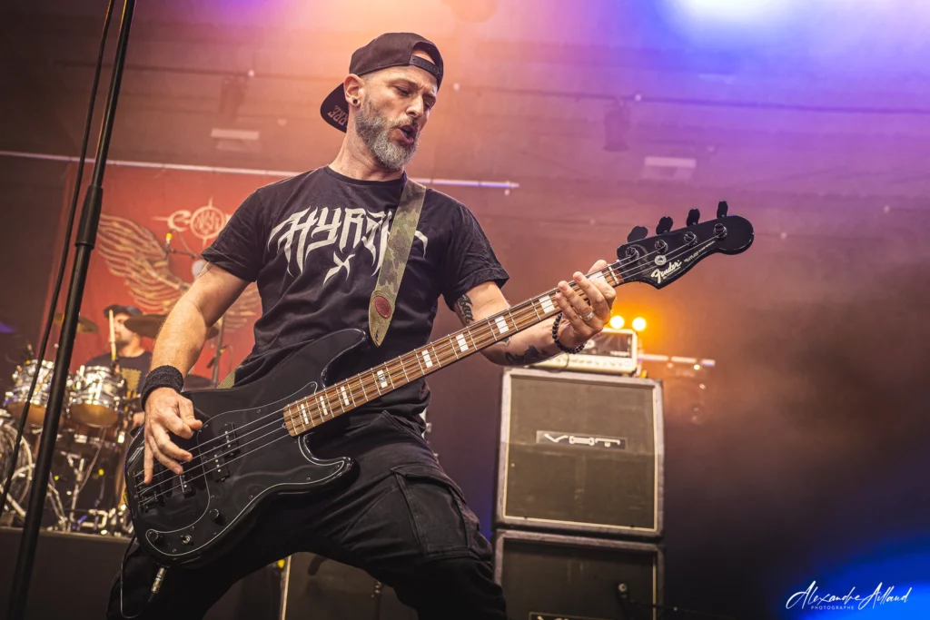Romain d'eOn au Volcanic Fest - Under a Metal Sun