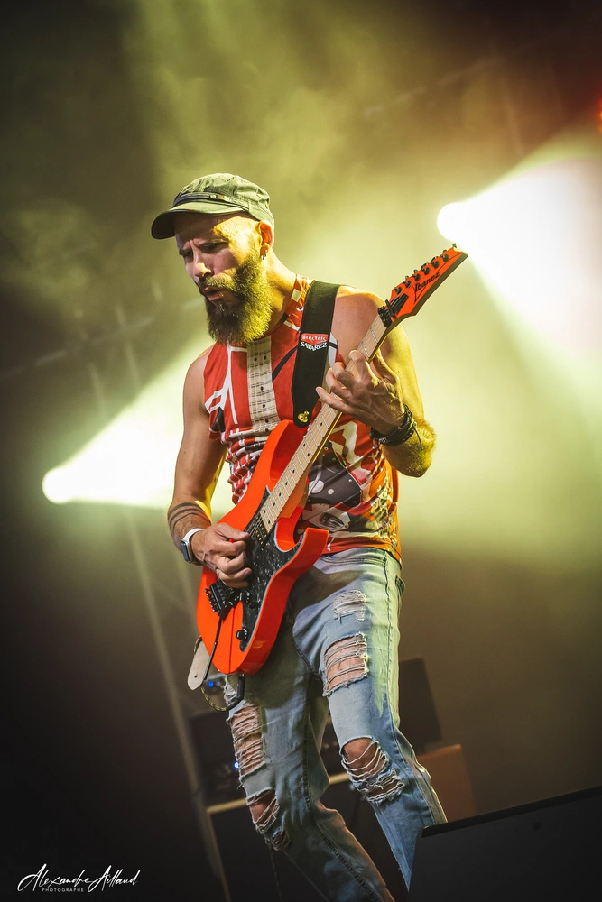 Pascal Vigné au Volcanic Fest - Under a Metal Sun