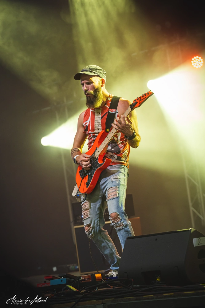 Pascal Vigné au Volcanic Fest - Under a Metal Sun