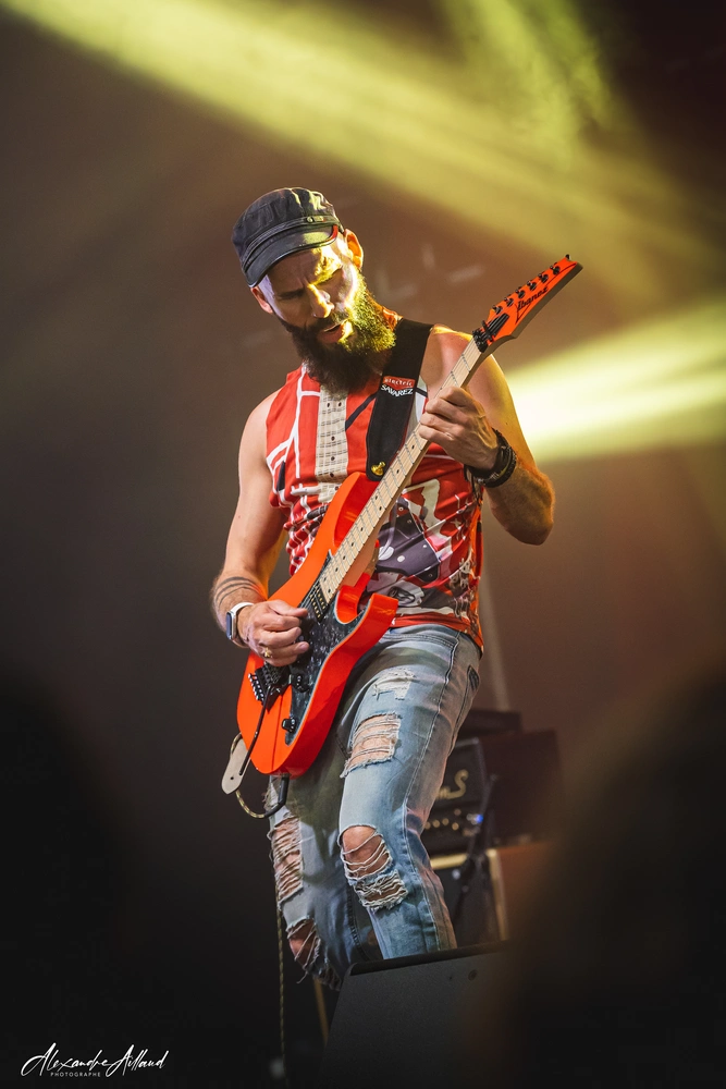 Pascal Vigné au Volcanic Fest - Under a Metal Sun