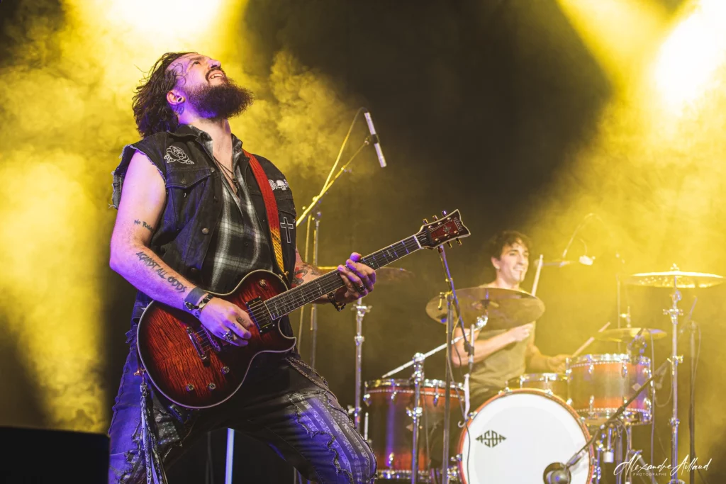 Geoffrey de Gracefall au Just'n'Fest 2026 - Under a Metal Sun