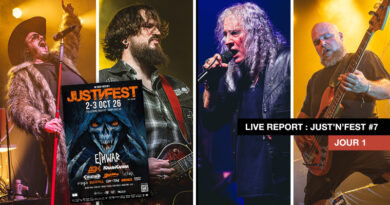 Live Report : Just'n'Fest 2026, retour sur la 1ere journée sous le signe du Hard-Rock et du Heavy