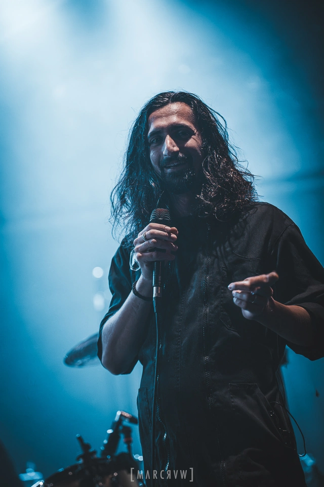 Pierre, chanteur de KALVAIRE au Jas'Rod - Under a Metal Sun