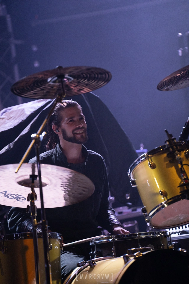 Vincent, batteur de KALVAIRE au Jas'Rod avec KILLUS - Under a Metal Sun