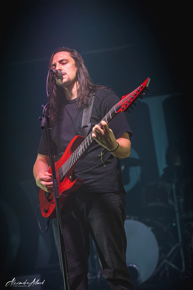Hugo, chanteur de Septaria au Just'n'Fest 2026 - Under a Metal Sun