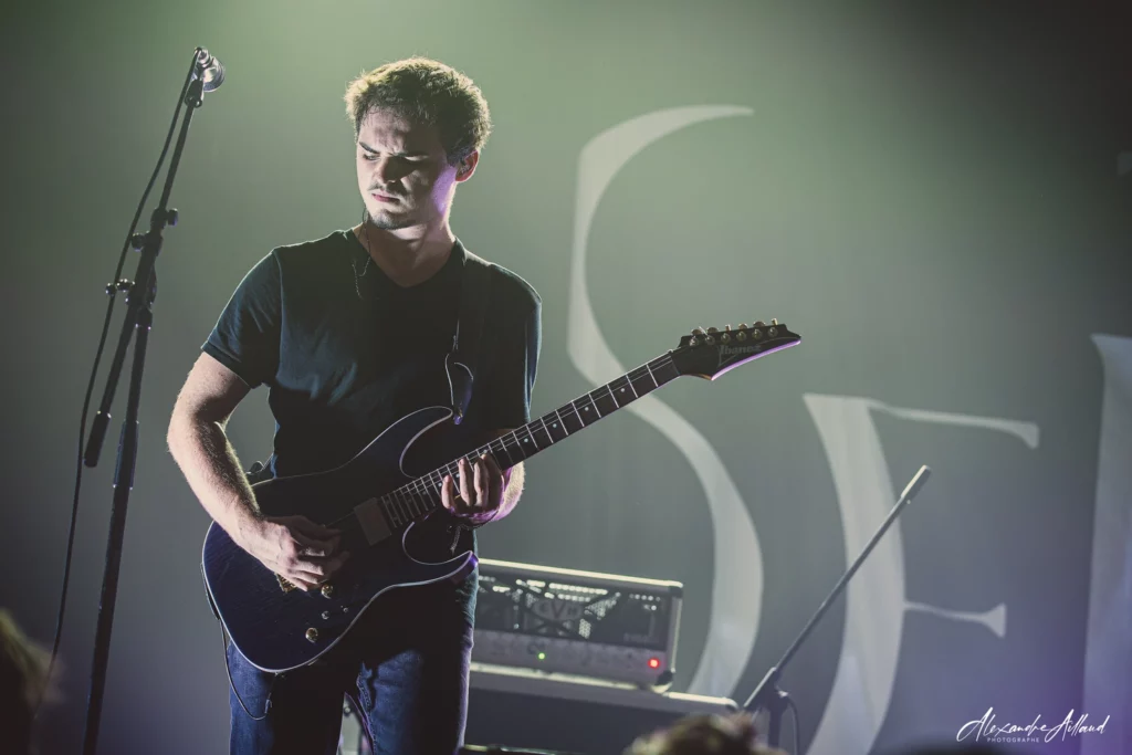 Hugo, chanteur de Septaria au Just'n'Fest 2026 - Under a Metal Sun