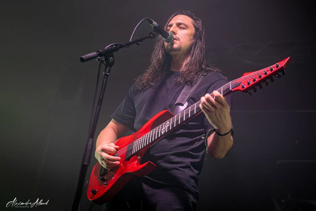Hugo, chanteur de Septaria au Just'n'Fest 2026 - Under a Metal Sun