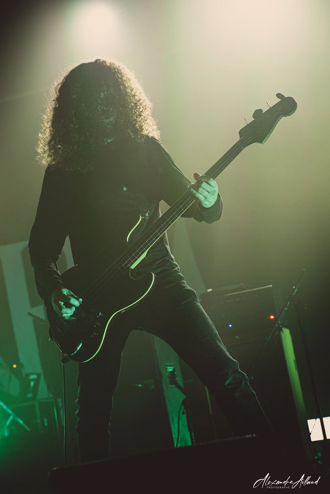 Baptiste, bassiste de Septaria au Just'n'Fest 2026 - Under a Metal Sun